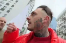 Ukraiński GNOM to zwykły tchórz co gorsza jacyś tempi Polacy go ochraniają