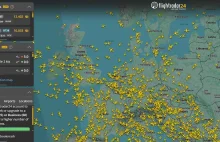 Samoloty cywilne z Moskwy leciały przez Polskę. Mimo zamkniętej strefy