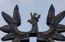 Zatrzymano 17-latka z Ukrainy, który zdewastował pomnik Rzezi Wołyńskiej