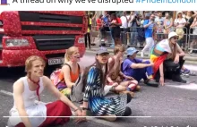 Glitch półrocza - Parada Równości w Londynie zablokowana przez Stop Oil....