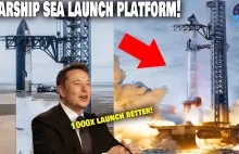 Oceaniczna platforma dla Starshipa - Elon Musk mówi o planach