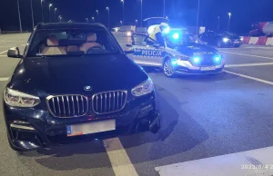 Kierowca BMW jechał autostradą A2 mając blisko 3 promile alkoholu.