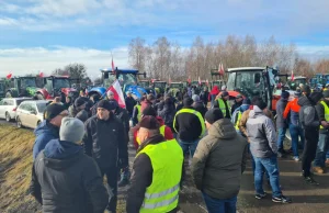 Protest rolników. Rozpoczęły się blokady dróg dojazdowych do granic