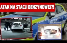 Kontrowersyjna interwencja policjantów na stacji paliw