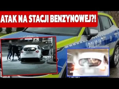 Kontrowersyjna interwencja policjantów na stacji paliw