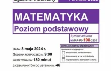 Matura 2024 Matematyka Przeciek Wyciek Arkusz Maturalny