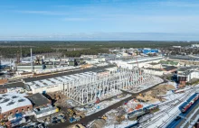 [Pesa] Hala konstrukcji w budowie