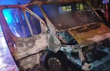 Radom. Zatrzymano sprawcę podpalenia radiowozu