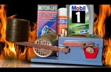 Motor-life + Mobil 1 ESP Formula 5W30 Test dodatków do oleju 100°C Piotr Tester