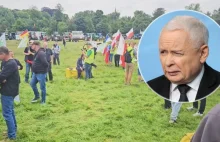 Miał być "największy protest rolników" z udziałem Kaczyńskiego. Wyszło inaczej