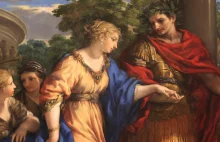 Pierwsze spotkanie Kleopatry i Juliusza Cezara. Mit powtarzany od stuleci ma nie