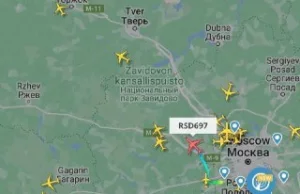 Samolot prezydenta Rosji wystartował z Moskwy