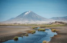 Najzimniejszy wulkan na świecie. Krajobrazy tutaj jak z Marsa, a przed czarną
