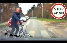 Potrącenie rowerzysty na przejeździe rowerowym - ku przestrodze #1072 Wasze Film