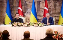 Prezydent Turcji wystąpił z kolejną ofertą mediacji między Ukrainą a Rosją. Amer