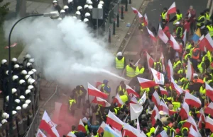 Protest rolników: blokady, objazdy starcia z policją...