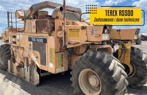 Terex RS500: Wielofunkcyjna maszyna stabilizująca grunt.