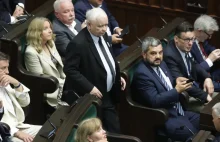 Jarosław Kaczyński w Sejmie: Wolność słowa nie jest dla dzieci