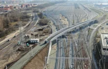 Pociągi do portu Gdynia korzystają już z nowego wiaduktu