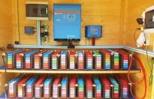 Mężczyzna od 9 lat zasila swój dom za pomocą tysiąca starych baterii z laptopów