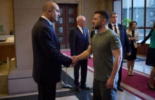 Bułgaria. Wołodymyr Zełenski polemizował z prezydentem Radewem, który sprzeciwia