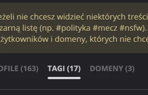 Przypomnienie: Wykop domyślnie ukrywa użytkownikom tag "Polityka"