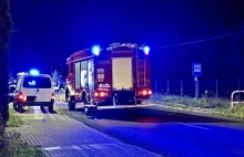 Konie wybiegły na jezdnię. Kierowca w szpitalu