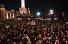 Ogromne protesty antyrządowe w Budapeszcie. Orban milczy