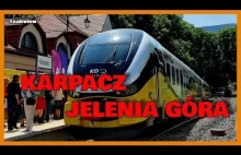 CABVIEW: Zjazd z Karkonoszy! Karpacz Jelenia Góra z kabiny maszynisty