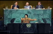 Przemówienie Muammara Kaddafiego, ONZ 23 września 2009 r.