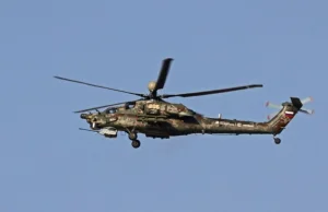 Rozbił się rosyjski szturmowy Mi-28. Załoga nie żyje