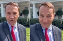 Radosław Sikorski zwrócił się do "kolegów z PiS-u". Ironiczny wpis szefa MSZ