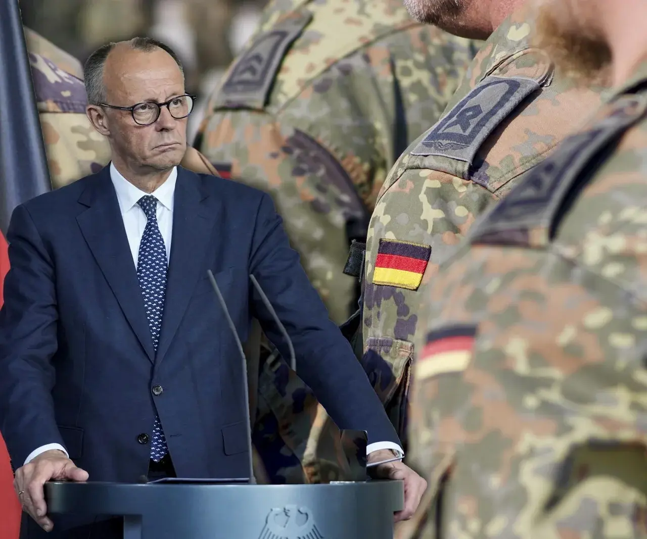 Niemcy gotowe bronić terytorium NATO. Merz zapewnia o wsparciu Litwy