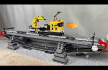 Funkcjonalny nieskończony tor kolejowy! LegoTechnik