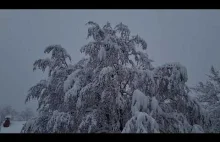 Zima z balkonu - YouTube
