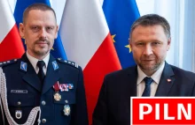 Marcin Kierwiński ogłosił nazwisko głównego komendanta policji