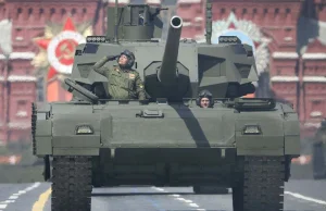 Wojna Rosji z Ukrainą: Nowe rosyjskie czołgi trafiły na Ukrainę.