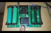Tester ładowarka do ogniw 18650