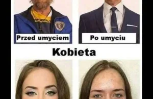 Przed umyciem, po umyciu