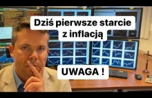 Uwaga, dziś pierwsze starcie z inflacją z USA