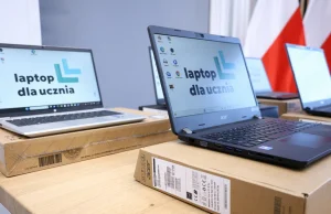 Koniec darmowych laptopów dla uczniów w szkołach. Nie zabezpieczono finansowania