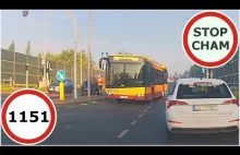 Stop Cham #1152 - Niebezpieczne i chamskie sytuacje na drogach