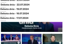 Debata Dnia z 24.07 niewygodna dla władz więc nie jest publikowana w internecie?