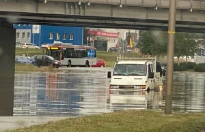 Po środowych ulewach Rzeszów pod wodą !