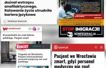 Ohydna manipulacja w sprawie śmieci pacjenta.