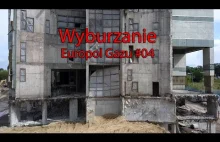 Wyburzanie biurowca EuroPolGaz #04