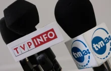 Porównanie pasków TVP Info i TVN24 z jednego dnia, z jednej godziny