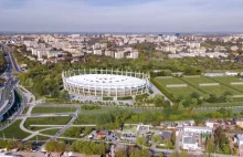 Kaczyński obiecał stadion za 300 mln zł. Wybudują go na terenach zalewowych