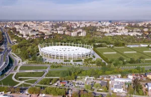 Kaczyński obiecał stadion za 300 mln zł. Wybudują go na terenach zalewowych