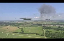 Niesamowite nagranie bombowca B-2 Spirit Stealth kamerą GoPro.